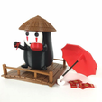 2016-06-29_14-43-54.png Free STL file 無臉男 / No-Face /カオナシ / kaonashi・3D printing idea to download