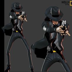 daisuke-jigen-3d-model-cda7ace939.jpg STL file Daisuke Jigen 3D print model・3D print design to download