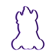 unicornio bb contorno.stl unicorn cookie cutter unicornios