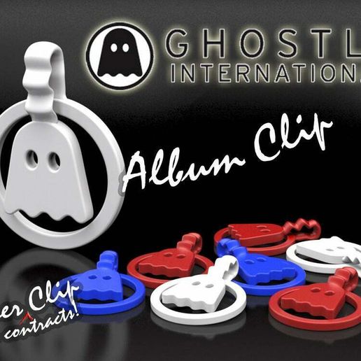 GhostlyAlbumClip-02.jpg Fichier STL gratuit GHOSTLY-CLIPs・Objet imprimable en 3D à télécharger, BonGarcon