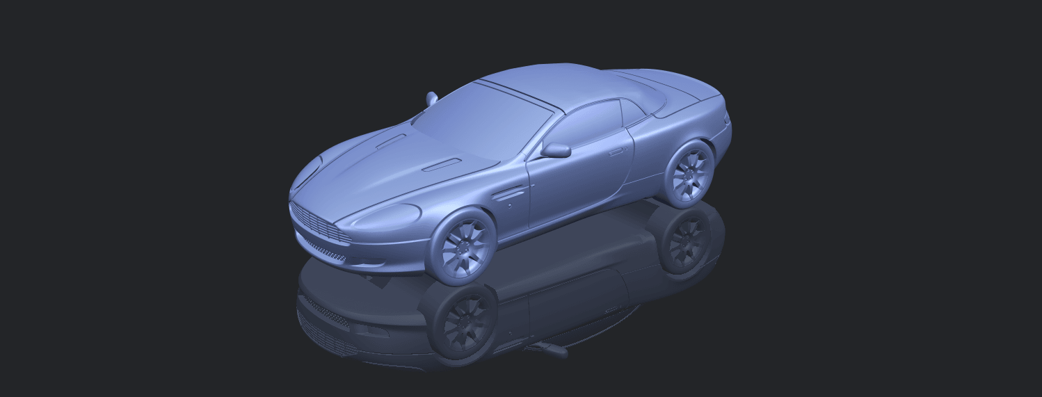 TDB007_1-50 ALLA00-1.png Free 3D file Aston Martin DB9 Cabriolet・3D print model to download, GeorgesNikkei