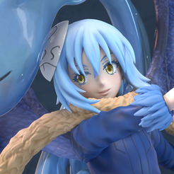 Close_1_Logo.png 3D file Rimuru Tempest - Reincarnated as a Slime Anime Model for 3D Printing 3D print model・3D printer model to download