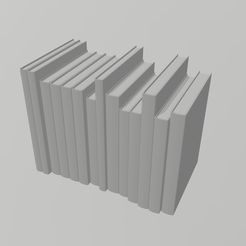 booksets-9.jpg Fichier 3D Sets de livres 2・Plan à imprimer en 3D à télécharger, kdryan2