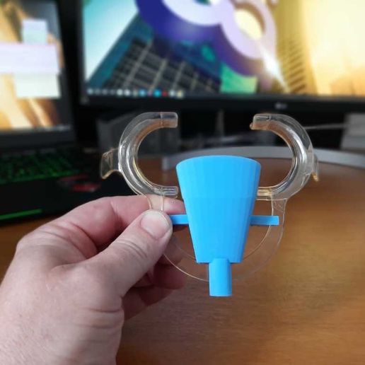 afastador1.jpg Free STL file Vacuum for lip retractor (Aspirador para afastador labial)・3D printable design to download, danielrosselli