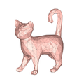 model-1.png Brass abyssinian cat low poly