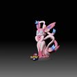 Sylveon02.jpg Sylveon - EEVEE EVOLUTION-POKÉMON FIGURINE - 3D PRINT MODEL