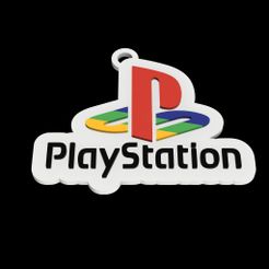 PlayStation PlayStation Keychain - Multicolor