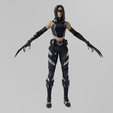 X-230003.png X-23 X-men Lowpoly Rigged