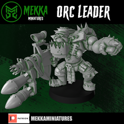leaderriflerocket.png 3D file Orc Leader・3D printing model to download