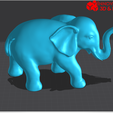 elephant01.png Majestic Elephant - File Ready for 3D Printing