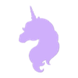 Unicorn.stl Unicorn Silhouette