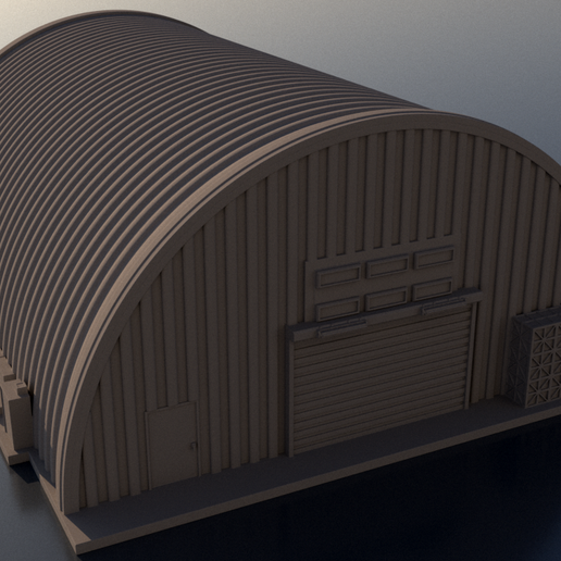 🪖 Military shed・ 3D File for 3D printing・Cults