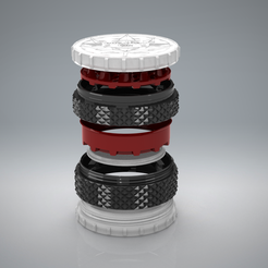 CreationInkGrinder-ExplodedView.png 3D file CreationInk Grinder・3D printing design to download