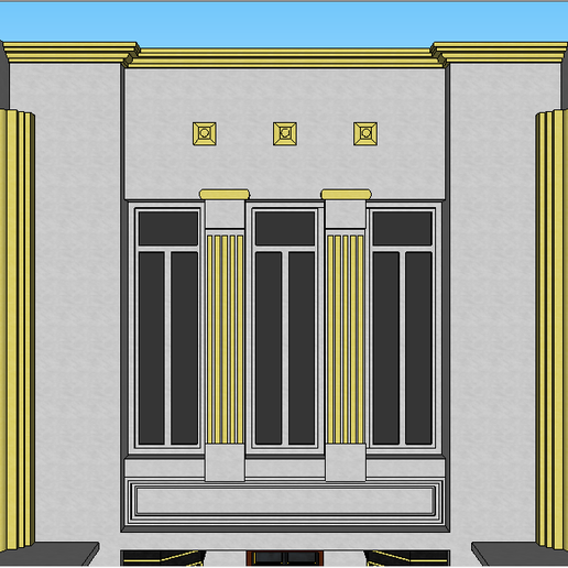capture-20250819-214359.png Modelo 3D Fachada Art Decó – Para renders y visualización arquitectónica - Art Deco Facade 3D Model – For Rendering and Architectural Visualization