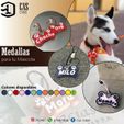 huesos-01.jpg Bone-shaped dog medal pack (48 STL