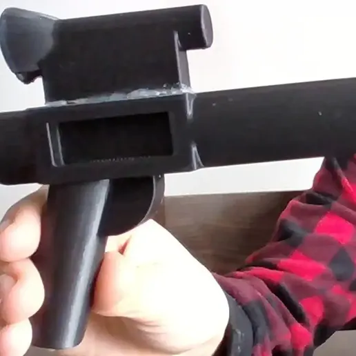 Lego small star wars blaster | 3D Printable STL 3D model preview