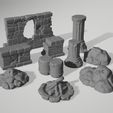 Screenshot-2025-04-07-030019.jpg Ancient Ruins Terrain Set – 10 Piece Modular Pack for Tabletop RPGs & Wargames