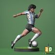 2.jpg Maradona Figure 3D Model by XYZ | 3D Printing | 3D Models