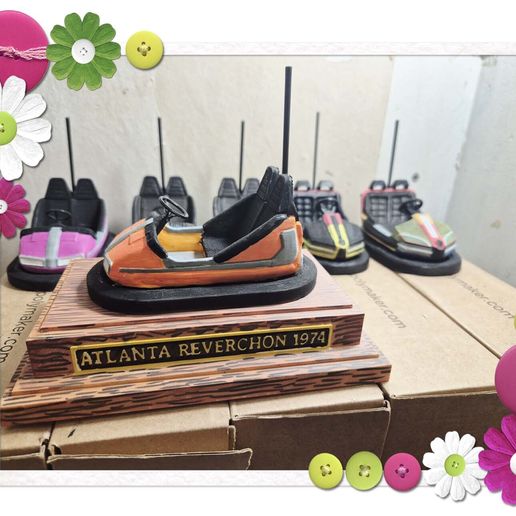 Atlanta reverchon stand 1974 3D model