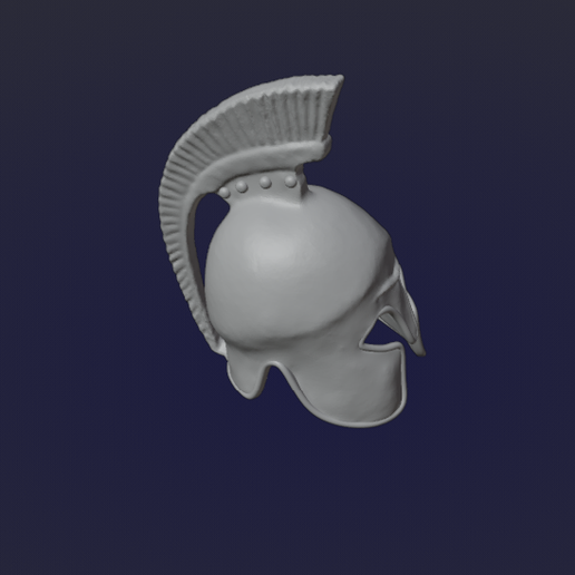 Greek Helmet for Playmobil 3D model