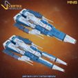 TVsdf1_D.jpg STF-1 Starcross (TV Version) 2-Pack Miniature Scale