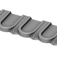 ROMAN-MOLDING-02.JPG Roman Fluted linear molding relief and 3D print model