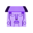 GREY- FACE.stl Archivo STL Transformers G1 Style Wheelie・Diseño para descargar y imprimir en 3D