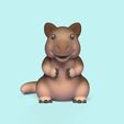 Cod59-Tree-kangaroo-1.jpeg Fichier 3D Kangourou arboricole・Objet pour imprimante 3D à télécharger