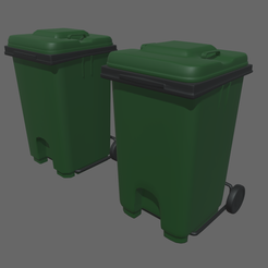 Trash_Can_01_Render_01.png STL file Garbage Cube・3D print design to download