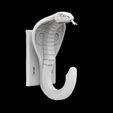 Cobra.7.jpg Cobra Wandhaken 3D-Druck Modell