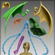 Morrigan-51.jpg Morrigan & Lilith - 3D Printable Statue (1:6 Scale)