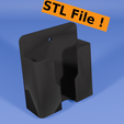 mobilwallholer3_stl.png Мобильный и универсальный настенный держатель