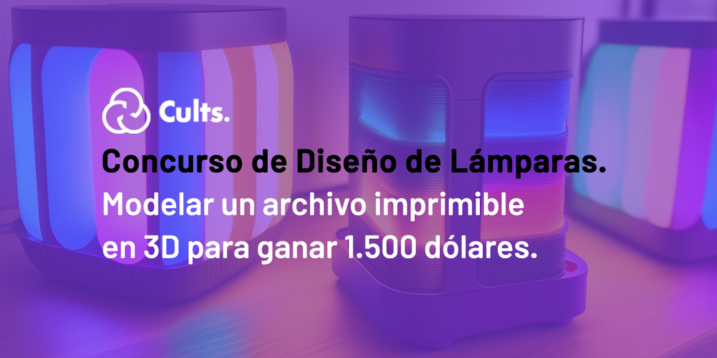 Crear un archivo imprimible en 3D de una lámpara