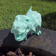 Low-poly t-rex