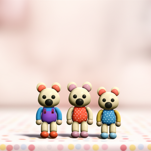 1000149949.png Adorável Trio de Peluches - Peluches impressos em 3D
