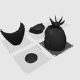 bambu-piatto-devil-bomb.jpg Маска дьявольской бомбы - по мотивам Резе из "Человека с бензопилой
