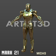 Patrion-Iron-Man21.png Iron Man Mark 21 "MIDAS" cosplay full suit