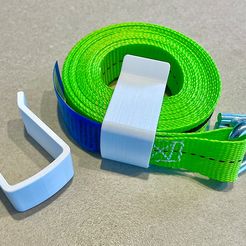 Spanngurt-Clip_25mm.jpg Fichier STL CLIP POUR SANGLES DE TENSION DE 35 MM DE LARGE・Modèle pour imprimante 3D à télécharger