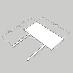 bgtrgt.jpg Бесплатный STL файл Баннер для шлагбаумов 100х50 мм・3D-печатная модель для загрузки
