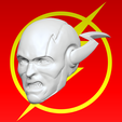 angry.png The Flash | Barry Allen | Head for Mcfarlane Figure
