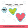 Etsy-Listing-Template-STL.png Funky Heart Cookie Cutter | STL File