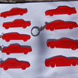 todos.jpeg Pack Ford Mustang 65 , 67 , 71 , 74 , 79 ,87 , 94 , 2004 , 2015 keychain , key ring . key ring .