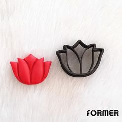 FORMER Файл STL Резак Серьга из полимерной глины・3D-печатная модель для загрузки, formerbr