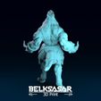 03.jpg Werewolf Berserker 3D print model