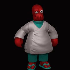 zoid1.jpg STL file Zoidberg Futurama・3D printer model to download