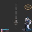 3-13.jpg Genshin Impact - Skyward Blade - Digital 3D Model Files - Bennett Cosplay