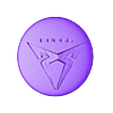 logo cupra volante .stl flying cupra logo