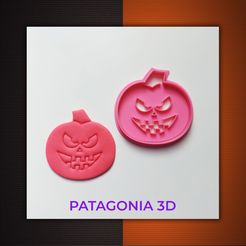 Calabaza-4.jpg Archivo STL Cortante Calabaza mod.3・Diseño de impresora 3D para descargar