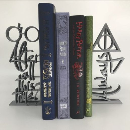 HARRY POTER BOOK END (BOOK HOLDER) 3D model