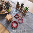 Assembly_1.jpg STL file Geared Iris Box Tower・3D printing model to download